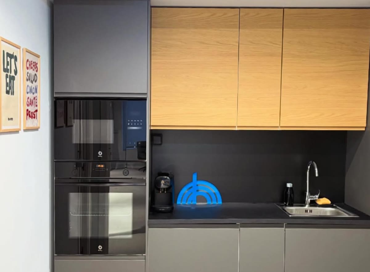 Cocina equipada en Soto Space